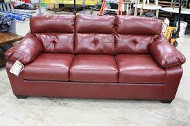 Check spelling or type a new query. Dark Red Maroon Vinyl Leather Sofa Brand New Store Closing New Furniture Couches Recliners Wool Rugs Store Fixtures Displays Consignments As Well Tools Hunting Apparel Gen Merch And So