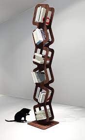 Dedalo6 Libreria Design Scultorea In Metallo Verniciato A Polveri Colori Effetto Corten Bianco Ne Ro Indus Libreria In Metallo Mobili In Metallo Espositori