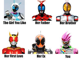 A Meme I Made Going Based Off Kamen Rider Appearance Alone And Without Context Kamenrider