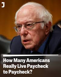 Centrist pundits take issue with Bernie Sanders's frequent claim that 60%  of Americans are living “paycheck to paycheck.” His critics' attempts to  debunk this statistic aren't convincing:  https://jacobin.com/2025/03/bernie-sanders-paycheck-economic ...
