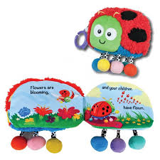 Looking for cloth books to sew? Buy Plush Book Kids Books Ladybug In Pakistan Laptab