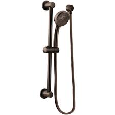 Oil rubbed bronze handheld shower hose. Moen 3669eporb Oil Rubbed Bronze Handheld Shower Plumbersstock