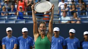 — carla suárez navarro (@carlasuareznava) september 1, 2020. Aryna Sabalenka Wins Connecticut Open Over Suarez Navarro Sports China Daily