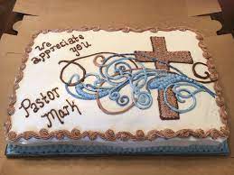 If your pastor wears a robe, this won't be necessary, but my husband wears have a cake reception after the service. Pastor Appreciation Cake Pastors Appreciation Pastor Appreciation Day Pastor Appreciation Gifts