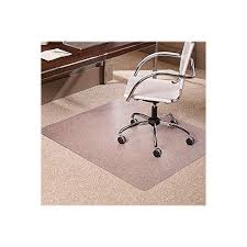 staples 567302 46 inch x 60 inch low pile carpet chair mat rectangular