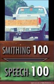 Speech 100 Funsubstance Funny Gaming Memes Skyrim Memes Skyrim Funny