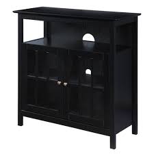 Add some style with this highboy tv stand from the edge water® collection. Big Sur Highboy Tv Stand For Tvs Up To 50 Black Breighton Home Target