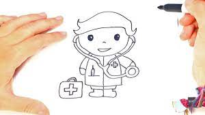 ✓ free for commercial use ✓ high quality images. How To Draw A Doctor Step By Step Doctor Drawing Lesson Youtube