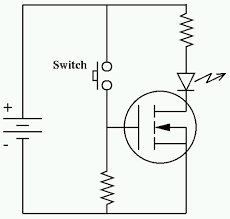 N Channel Mosfetcircuit Is A Type Of Transistor Used For Amplifying Or Switching Electronic Signals Transistors Circuit Electronics Circuit