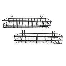 Verwendung des content nur nach schriftlicher genehmigung durch mark. 2 Stucke Metall Regal Korbe Hangen Schiene Wand Lagerung Display Rack Eur 30 22 Picclick De