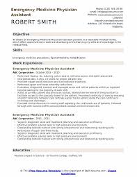 It is a clean, professional, and simple design (it also happens to be the same one that i used). Emergency Medicine Physician Assistant Resume Samples Qwikresume