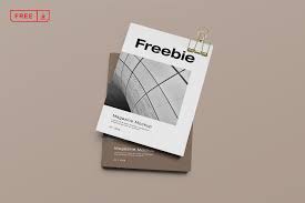 Free Magazine Mockup On Behance