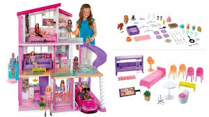 Walmart Cyber Week Hot Toy Deal 154 Barbie Dreamhouse With Barbie Fully Furnished Close Go House With Themed In 2020 Barbie Dream House Barbie Theme Barbie Furniture