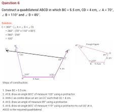 In maths, geometry is the most crucial topic, where we learn about the shapes of objects. Practical Geometry Class 8 Extra Questions Maths Chapter 4 Learn Cbse