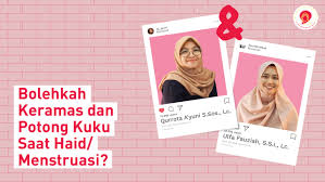 Disarankan melalui website resmi yang memang tertulis nama ustadz pembimbing nya, beserta universitas nya. Bolehkah Keramas Dan Potong Kuku Saat Haid Menstruasi