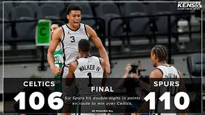 The spurs and the boston celtics have played 95 games in the regular season with 55 victories for the spurs and 40 for the celtics. Zdctqpops0yetm