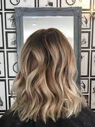 Dark Blonde Root Stretch With Baby Lights And Balayage Roots Hair Root Stretch Hair Root Stretch Hair Blonde