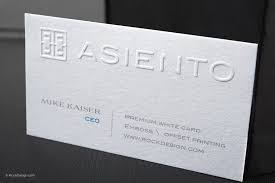 Try business card printing for fast printing turnaround and free proofs. Embossed Design Free With Online Print Purchase Rockdesign Com