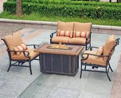 Menards Patio Furniture Choose The Best For Your Courtyard Decorifusta In 2020 Backyard Creations Patio Furniture Collection Fire Pit Patio Set