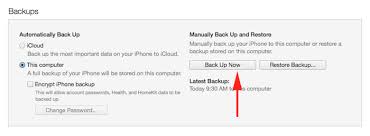 Itunes® can back up your settings, messages, photos and videos, documents, saved games, and other data from your ios device on your computer. How To Make An Iphone Backup On Your Windows Or Mac Computer