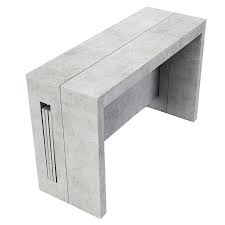 Table saw was used to cut the tongues on the dining room parts of the legs and the grooves on the coffee table section. Estuary Modern Console Dining Table Eurway