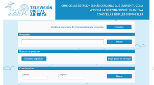 La latitud mide el ángulo entre cualquier punto y el ecuador. Television Digital Abierta El Plan Del Gobierno Para Su Regreso