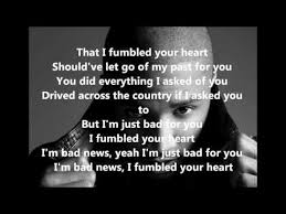 Fumble Trey Songz Lyrics On Screen Trey Songs Trey Songz Lyrics