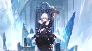 Saber Alter Wallpaper Anime Anime Girls Fate Stay Night Saber Throne Sword Fantasy Art 5k Wallpaper Hdwallpaper Desktop Gadis Anime Seni Fakta Sejarah