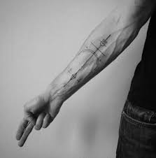 Image Result For Simple Forearm Tattoo Men Geometric Tattoo Design Tattoo Designs Men Sacred Geometric Tattoo