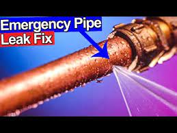 Pinhole leaks in copper pipes form on the inside of copper piping and erode the wall of copper resulting in holes that leak. Fix Leaking Copper Pipe Pinholes Plumbing Tips Youtube