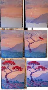 40 Easy Step By Step Painting Examples For Beginners Bored Art Art Painting Watercolor Paintings