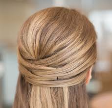 This is a half up ponytail perfect for you ladies with super long locks. 15 Casual Simple Hairstyles That Are Half Up Half Down