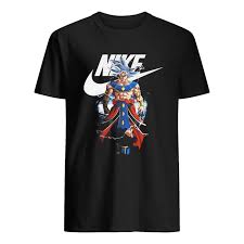 Dragon ball z nike logo. Dragon Ball 7 Songoku Nike Logo Shirt Trend T Shirt Store Online