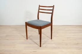 Renowned industrial designer joe colombo's tube chair has been rescued from the pages of design books by italian furniture brand cappellini. Vintage Teak Dining Chairs By Victor Wilkins For G Plan 1960s Set Of 4 For Sale At Pamono