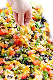 Vegetarian Nachos With Cabot Cheese Recipe Vegetarian Nachos Nachos Recipe Easy Vegetarian Nachos Recipe