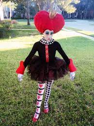 Pin By Roxanne On My Diy Homemade Halloween Costumes Queen Of Hearts Costume Halloween Diy Heart Costume