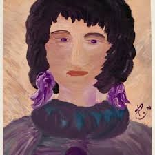 Camping De Nuit, 绘画由Therese Richard