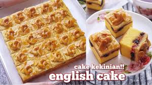 Cake kuning telur aka cake jadul by vita lim kompilasi. Cara Membuat English Cake Sensasi Lembut Dan Crunchy Youtube