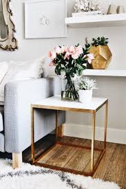 Could Have Nest Of Tables Like This Near Door And Have Art Or Shelves Or Hexagon Shelves Things Above With P Room Inspiration Home Decor Inspiration Home Decor