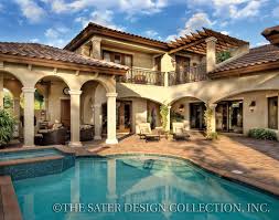 Interior designer joe nye implements cozy decorating ideas, like piles of books and brown furniture, to warm. Casoria House Plan Mediterranean Style House Plans Mediterranean House Plans Tuscan House