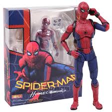 Stay close to the ground. Shf Spider Man Homecoming Spiderman Pvc Action Figure Collectible Model Toy Action Figures Aliexpress