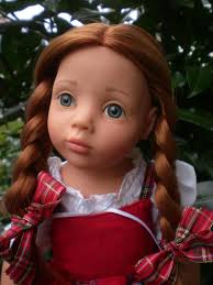 neue gotz puppe anna hannah stehpuppe 48 cm mit gotz puppenkleidung doll magic attic doll holiday decor christmas ornaments