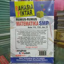 Check spelling or type a new query. Buku Rahasia Rumus Rumus Matematika Smp Untuk Kelas 7 8 9 Shopee Indonesia