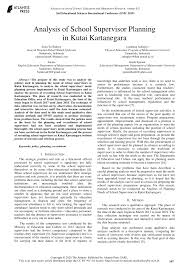 Maksud dari pegawai non manajemen dan non supervisor. Pdf Analysis Of School Supervisor Planning In Kutai Kartanegara