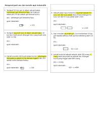 Matematik didefinisikan sebagai pembelajaran/kajian mengenai kuantiti, corak struktur, perubahan dan ruang, atau dalam erti kata lain, kajian mengenai nombor dan gambar rajah. Apakah Anu Apa Tips Mudah Belajar Matematik Facebook