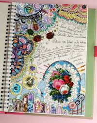 Pretty Art Journaling Peony And Parakeet Book Art Art Journal Pretty Art