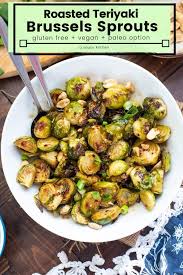 Roasted Teriyaki Brussels Sprouts Recipe Roasted Brussel Sprouts Brussel Sprouts Recipes