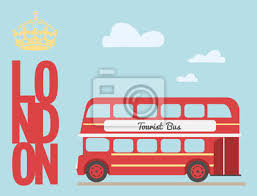 Svg > angleterre dessin animé. Dessin Dautobus A Deux Etages Dangleterre Symbole Touristique Papier Peint Papiers Peints Tourisme Visite Decker Doubler Myloview Fr