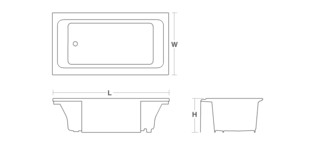 Exclusive structure and functionality in its design. K 877 Highbridge 5 Foot Cast Iron Bath With Left Hand Drain Kohler
