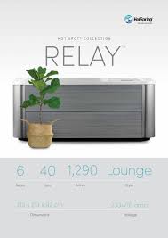 The way to have 230v hot tub electrical installed is to contact your local electrician. Relay 6 Person Hot Tub Northern Spas Outlet